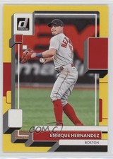 2022 Panini Donruss Yellow Enrique Hernandez #138 1nc4