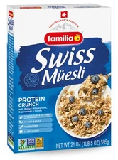 Familia Swiss Muesli Protein Crunch, Energy-Packed 21 Ounce (Pack of 1) 