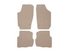 Veloursfußmatten für VW Polo IV Bj. 2001 - 2009 Passform Automatten BEIGE ALPS