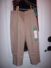 Classroom Uniforms - Girls Elastic Khaki Capr...
