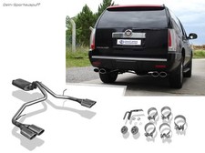 Fox Halbanlage ab Kat. Cadillac Escalade 2x115x85 oval schräg