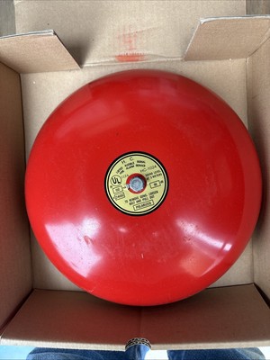 Fire Alarm Sprinkler Bell 24V DC 10'' Model HC-1024