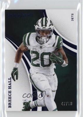 2025 Panini Immaculate Blue 47/50 Breece Hall #23 4g8