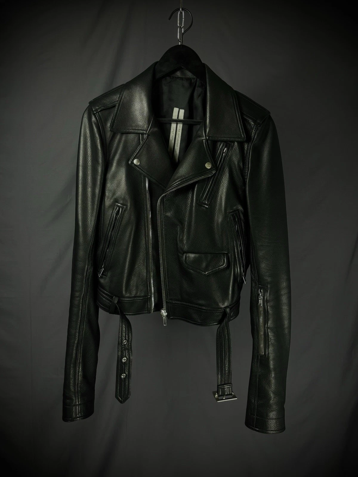 RICK OWENS SS21 PHLEGETHON LUKE STOOGES LEATHER JACKET image 1