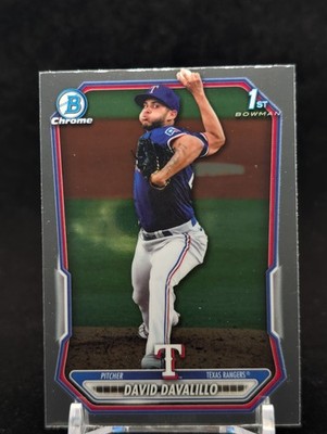 #ad 2026 Bowman #BCP 42 David Davalillo Chrome Prospects $1.99