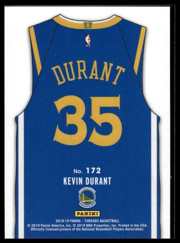 2018-19 Panini Threads #172 Kevin Durant - Bild 2 von 2