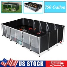 Aquarium Pool Pond with Clear Viewing Fish Pond Above Ground Fish Tank Koi Pond