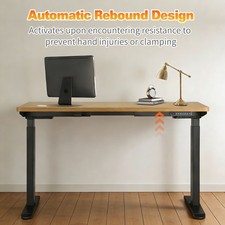 Electric Standing Desk Frame Dual Motor Height Adjustable 70-120CM  No Desktop — image 4