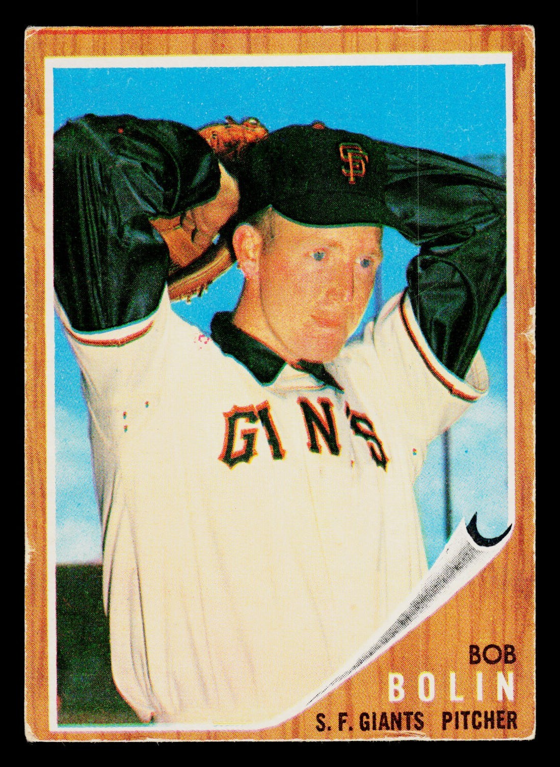 Bob Bolin #329 Baseball Cards 1962 Topps trading card — raw and PSA graded price guide