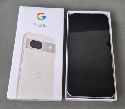 Google Pixel 8 A - 128GB -Porcelaine (weiß)  (Ohne Simlock) NEU in OVP