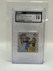 1999 Pokemon Stickers Series 1 Pikachu Ash and Friends Bonus Prism CGC 10