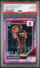 2024 PANINI DONRUSS OPTIC PINK HYPER #142 JIMMY BUTLER III PSA 10