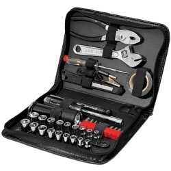 Wilmar W1197 Performance Tool 38-piece Compact Tool Set With Zipper Case