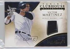 2014 Panini Immaculate Clubhouse Materials 18/25 Victor Martinez #25 2r8