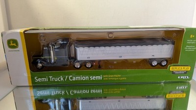 ERTL 1:64 Semi Truck Grain Hauler John Deere Mint in Box