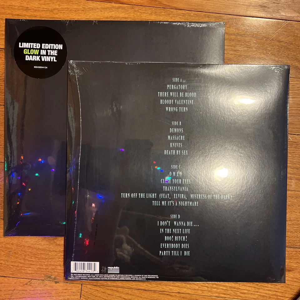 Kim Petras Turn Off The Light Vinyl 2LP Glow in the Dark- in hand! Foto 2 de 2