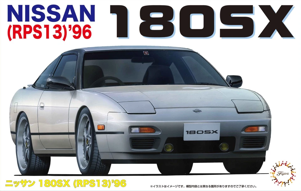 Fujimi Nissan 180SX (RPS13) ’96 Automodellbausatz im Maßstab 1:24