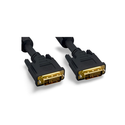 6ft Digital DVI-I Male to DVI-I Male Dual Link - Black