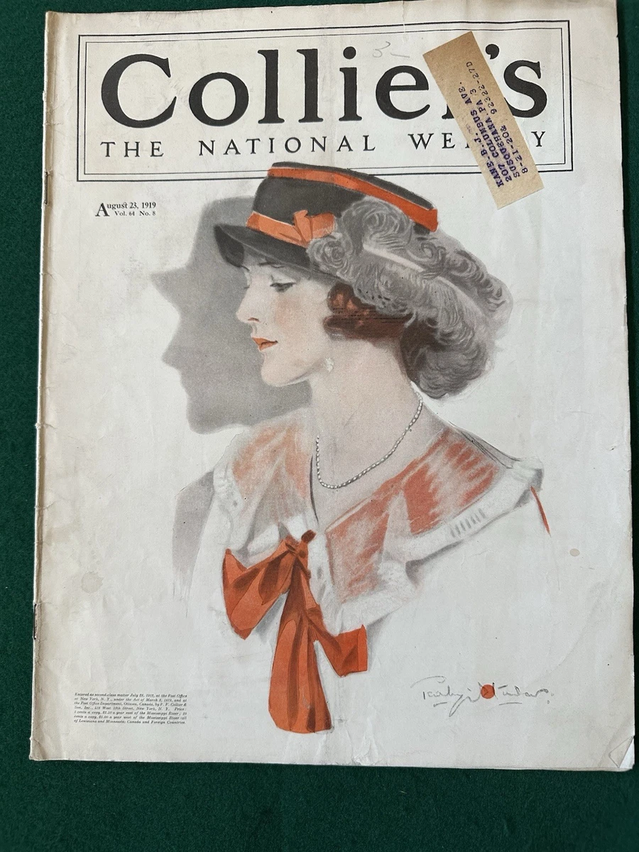 Collier's Magazine 1905年. オリジナルの額装品 Collier's Magazine