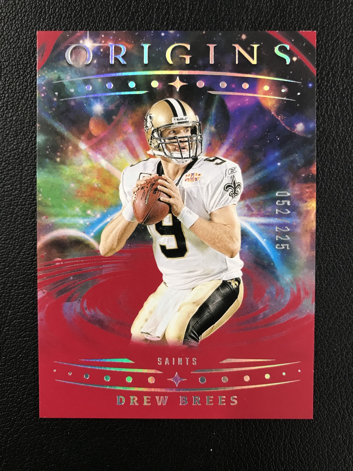 2025 Panini Origins #32 Drew Brees New Orleans Saints Red /225