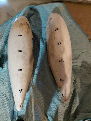 Piper Warrior/Archer Series Main Wheel Fairings - Good Condition, NO cracks