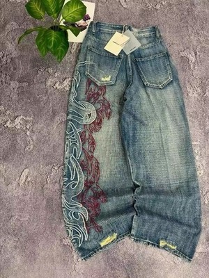 Y2K Vintage Baggy Hip Hop Wide Leg Jeans