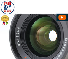 【MINT 】MMJ Contax Carl Zeiss Distagon T* 28mm F/2.8 C/Y Lens with Cap from JAPAN