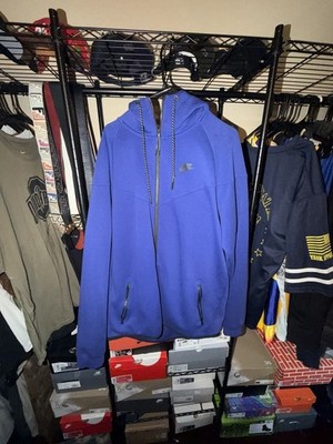 Nike Sportswear Tech Fleece Full-Zip Hoodie Blue