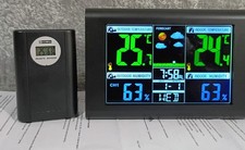 Wireless Color Weather Station Indoor/Outdoor Monitoring Tested
