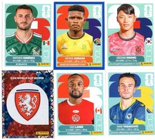 2026 Panini World Cup Stickers - Base Parallel & Foil - Groups A B C D - U Pick!