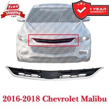 Grille Primed Upper Plastic For 2016-2018 Chevrolet Malibu Gm1200731 84061035 Grille Primed Upper Plastic For 2016-2018 Chevrolet Malibu Gm1200731 84061035