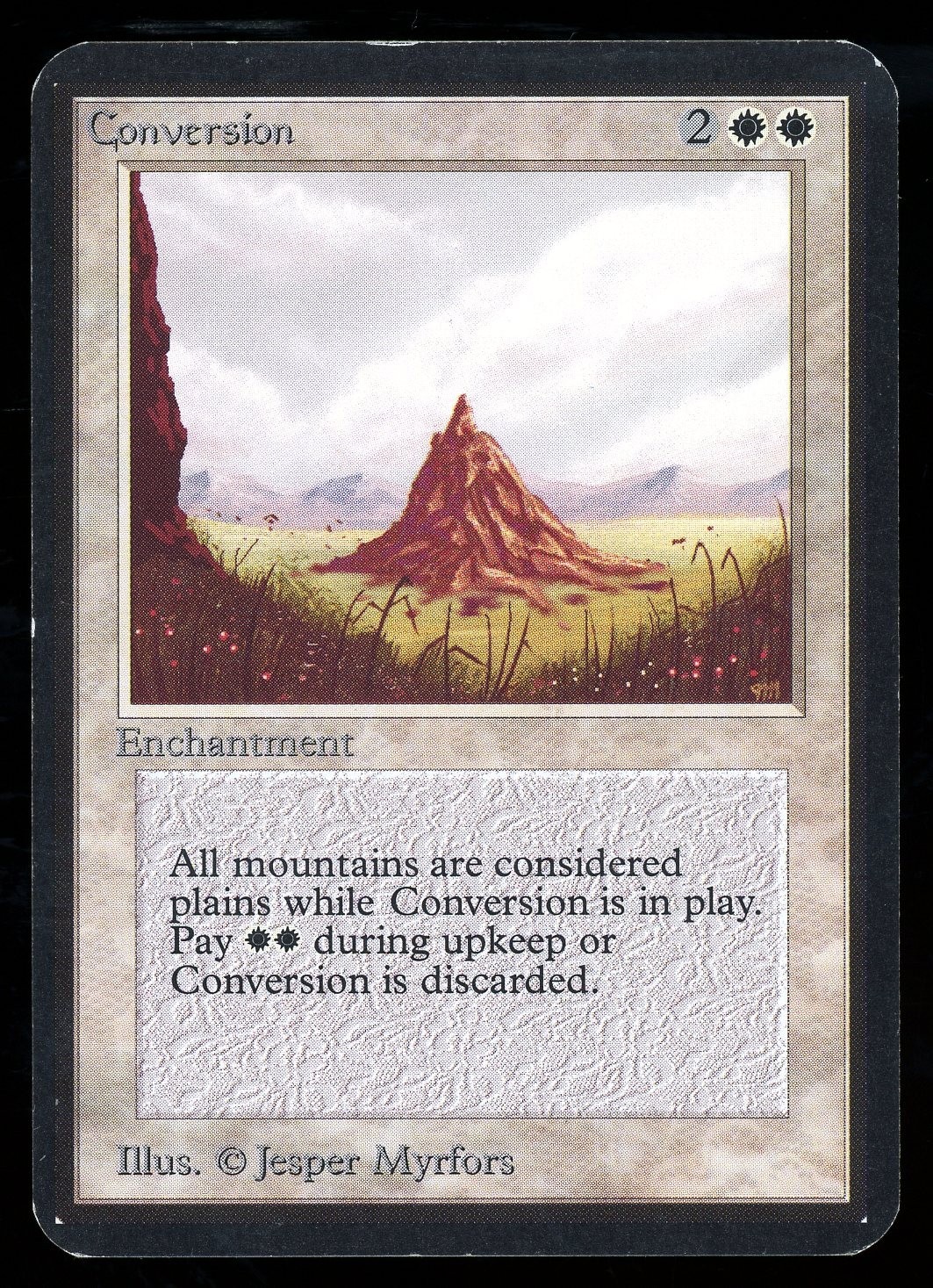 1993 MTG Magic the Gathering Card Alpha Conversion Raw NM TCG
