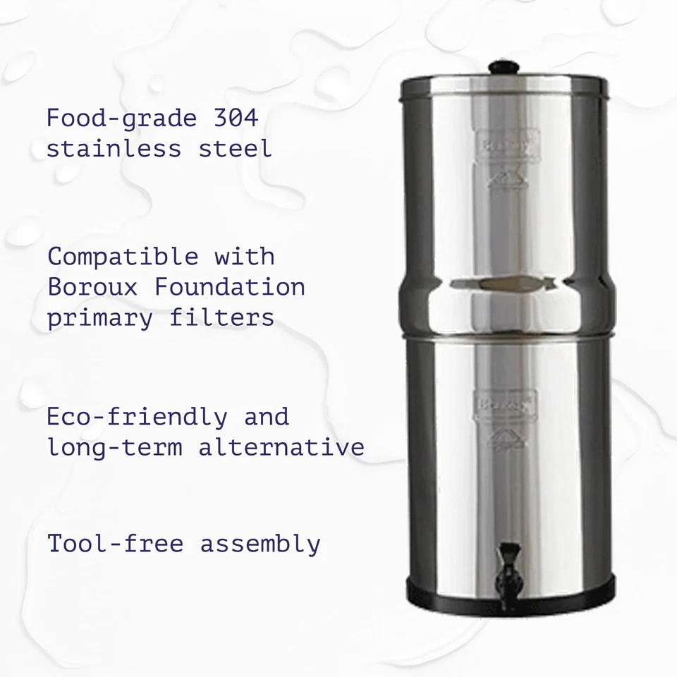 Berkey Water Filter 304 Stainless Steel Replacement Housing with Metal Spigot - Image 2 of 4