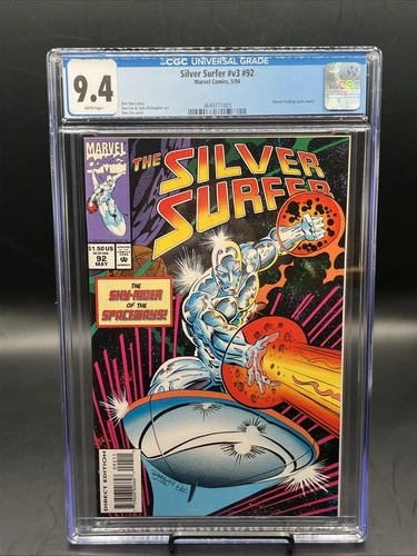 Silver Surfer #92 (Marvel Comics May 1994) CGC Graded 9.4 White Pages