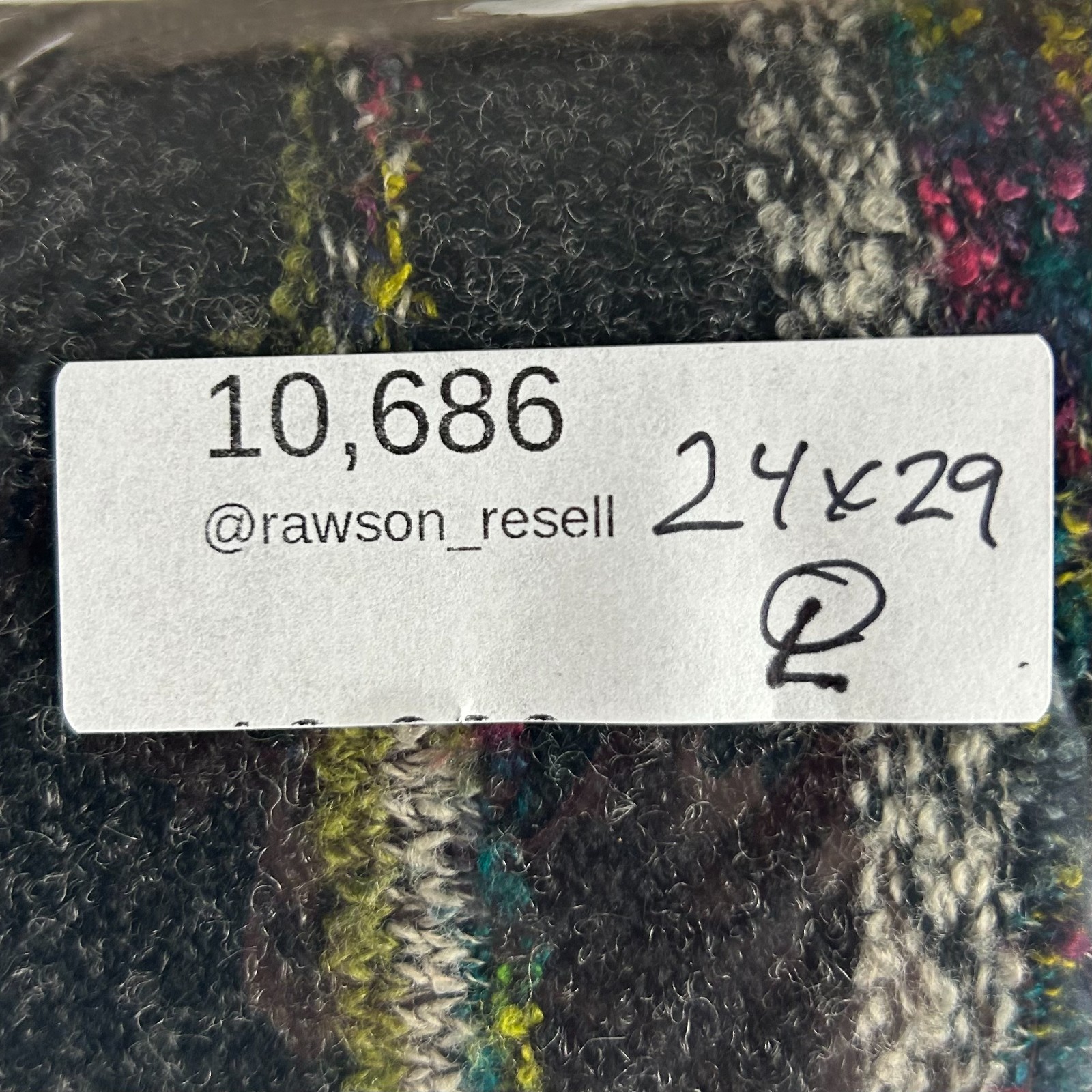 Bugatchi Collared Knit Sweater Large Button Green… - image 7