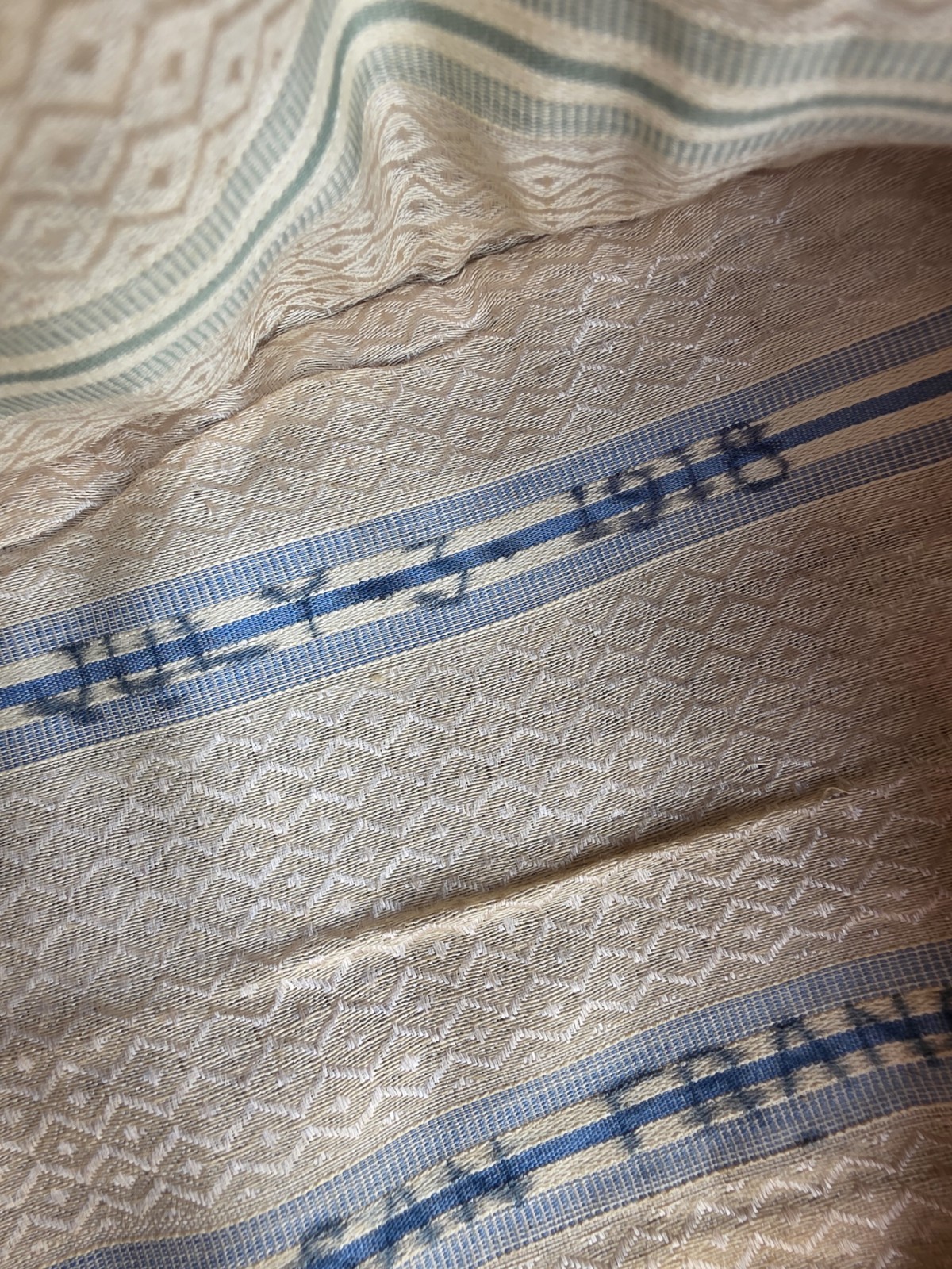 WWI Enlisted Overseas Hat OD Linen