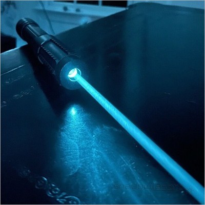 Outdoor 488nm Cyan Handheld Flashlight Adjustable Focus Visible Beam US