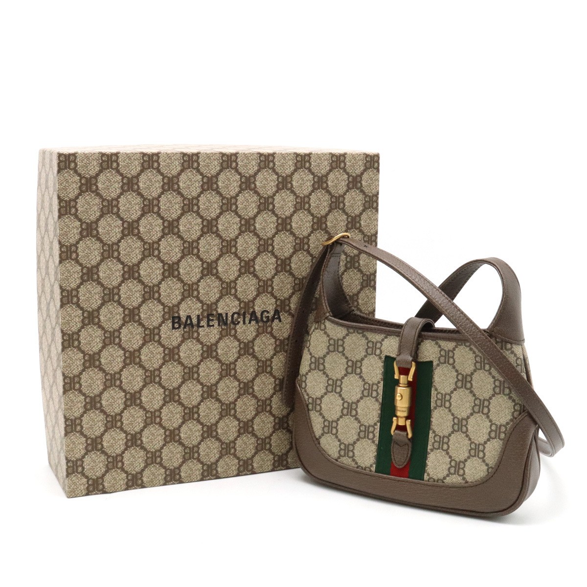GUCCI BALENCIAGA Collaboration The Hacker Project Jackie Shoulder Bag Pochette 2 thumbnail 7