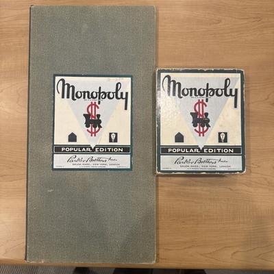 MONOPOLY ボードゲーム Parker Brothers 新品未開封 3 Vintage Parker Brothers 1936 Monopoly Board Game W/ Board, Box
