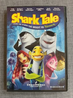 Shark Tale DVD 2004 Widescreen DreamWorks Animation Will Smith De Niro Jolie