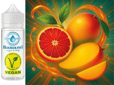 Sunburst Mango - Blutorange-Mango Aroma Konzentrat - Vegan - Sasami - 100ml