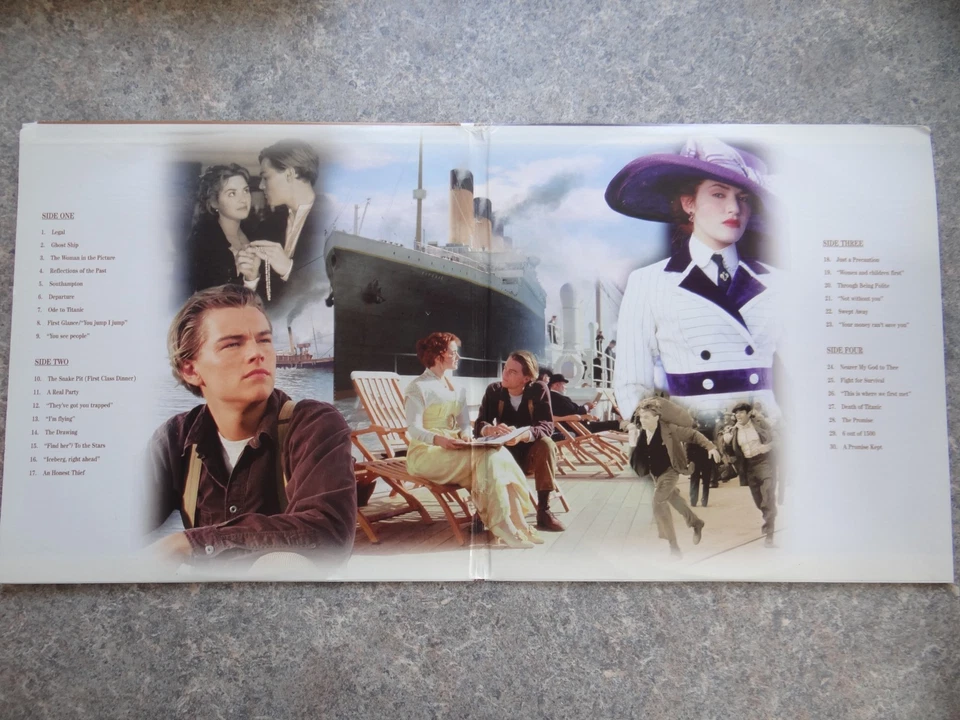 Titanic US Laser Disc LD Film Video CD Laserdisk | Leonardo DiCaprio | Englisch - Bild 2 von 4