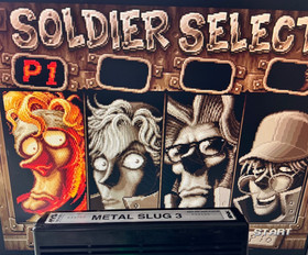 US Seller - Metal Slug 3 SNK Cartridge Neo Geo MVS -Authentic- Tested & working