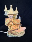 Father Time Shoemakers Dream Clock Tower Boot Nursery Nightlight Lamp Works VTG — photo 1
