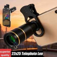 Phone Camera Lens Kit For iPhone Smartphone 22X Telephoto Zoom Lens Phone Clip