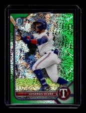 2022 Bowman Chrome Prospects Green Mini-Diamond Refractor Luisangel Acuna /99