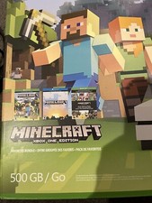 Microsoft Xbox One S Minecraft Favorites Bundle 500GB Game Console - White