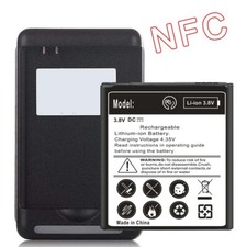 Top Ranking 4600mAh Replacement NFC Battery Charger f Samsung Galaxy J3 LTEJ300M