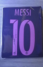 Barcelona Messi 2016/2017 signed icons