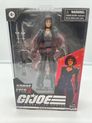 Hasbro Classified Series Snake Eyes G.I. Joe Origins Baroness 6  Action Figure
